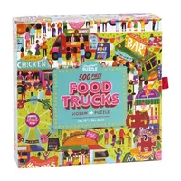 Professor Puzzle Food Trucks Jigsaw Puzzle: 500 Pcs Puzzle