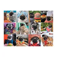 Willow Creek Press Doug The Pug - Pug Life: 1000 Pcs Puzzle