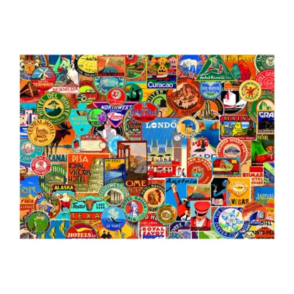 Willow Creek Press Lewis T. Johnson - World Of Travel: 1000 Pcs Puzzle