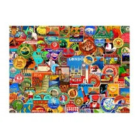 Willow Creek Press Lewis T. Johnson - World Of Travel: 1000 Pcs Puzzle