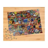 Willow Creek Press Lewis T. Johnson - World Of Travel: 1000 Pcs Puzzle