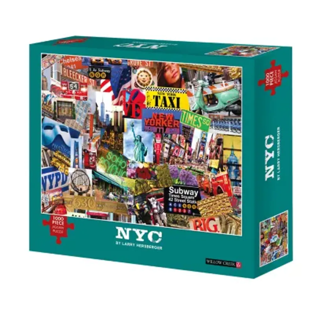 Willow Creek Press Larry Hersberger - Nyc: 1000 Pcs Puzzle