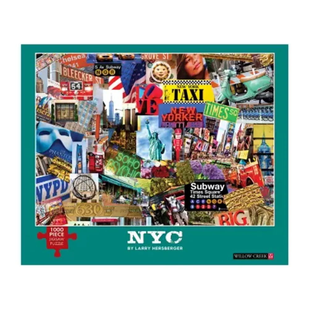 Willow Creek Press Larry Hersberger - Nyc: 1000 Pcs Puzzle