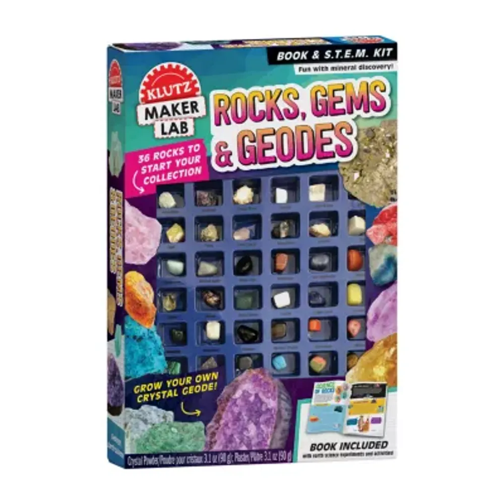 Klutz Maker Lab - Rocks Gems & Geodes Discovery Toy