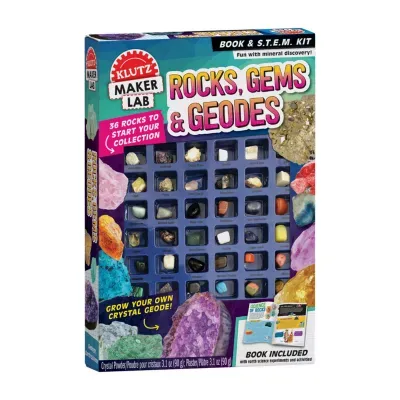 Klutz Maker Lab - Rocks Gems & Geodes Discovery Toys