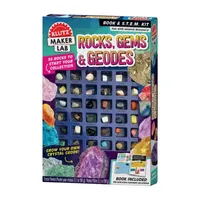 Klutz Maker Lab - Rocks Gems & Geodes Discovery Toy