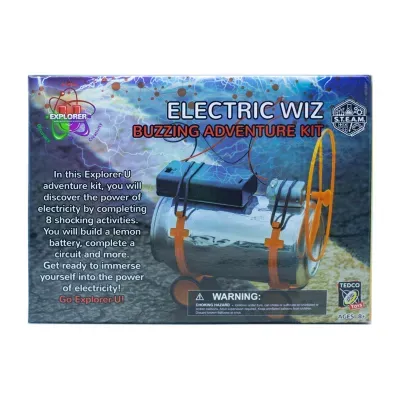 Tedco Toys Explorer-U Electric Wiz Buzzing Adventure Kit Discovery Toy