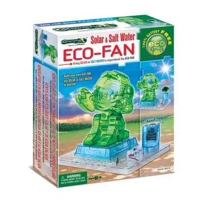Tedco Toys Greenex Solar & Salt Water Eco-Fan Discovery Toy