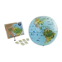 Tedco Toys Animal Quest Giant Inflatable Globe And Game