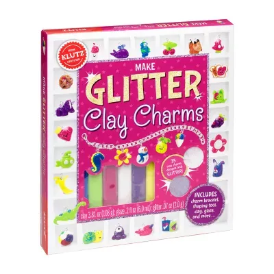 Klutz Make Glitter Clay Charms