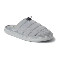 Dearfoams Austin Quilted Sweatshirt Mens Slip-On Slippers