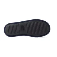 Dearfoams Men's Tanner Groom and Crew Scuff Slip-On Slippers