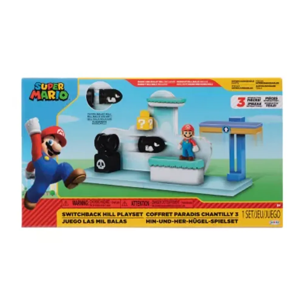 Nintendo 2.5" Switchback Hill Playset Super Mario Toy Playset