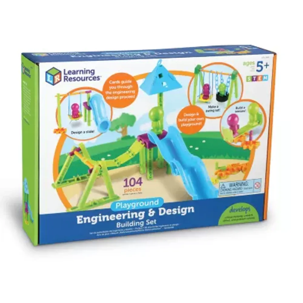 Learning Resources Playground Engineering N Design Building Set Discovery Toy