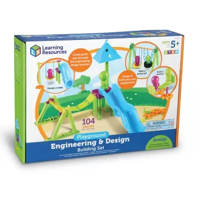 Learning Resources Playground Engineering N Design Building Set Discovery Toy