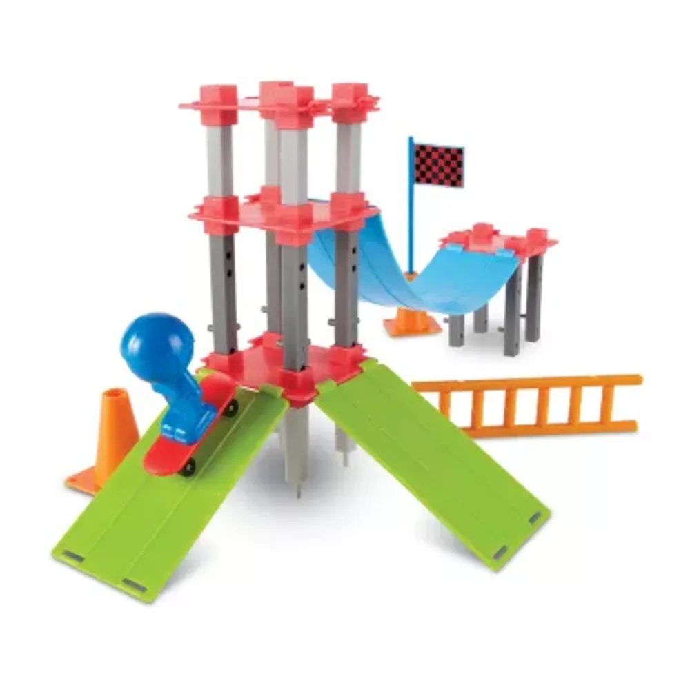 Learning Resources Skate Park Engineering N Design Building Set Discovery Toy