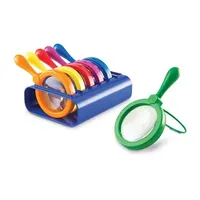 Learning Resources Primary Science™ Jumbo Magnifiers With Stand Discovery Toy