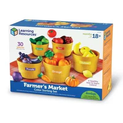 Learning Resources Farmer'S Market Color Sorting Set Discovery Toy
