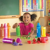 Learning Resources Rainbow Sorting Crayons Discovery Toys