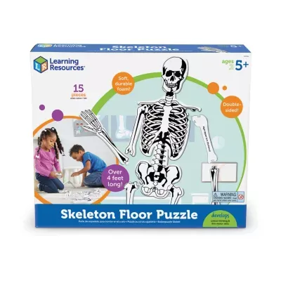 Learning Resources Skeleton Foam Floor Puzzle Discovery Toy
