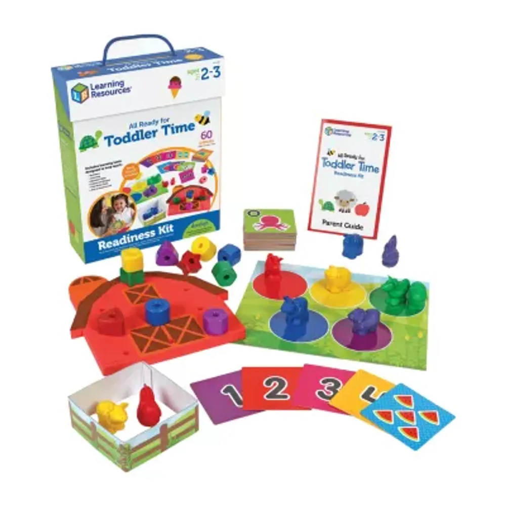 Learning Resources All Ready For Toddler Time Readiness Kit Discovery Toy