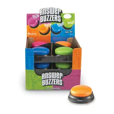 Learning Resources Answer Buzzers Set Of 12 In Display Discovery Toy