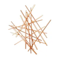 Cheungs Avalon Rose Gold Abstract Metal Wall Art