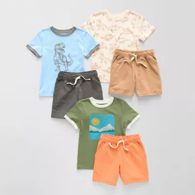 Okie Dokie Toddler & Little Boys 6-pc. Short Set