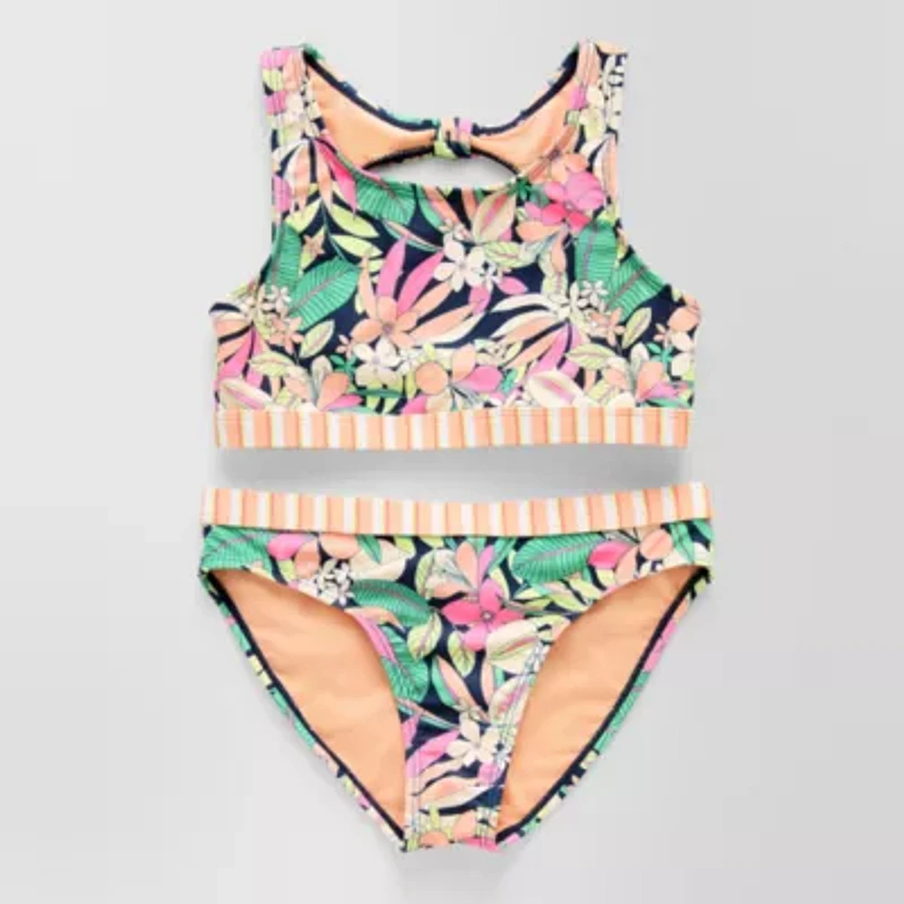 Roxy Big Girls Palm Song Bikini Set