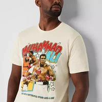 Hope & Wonder Black History Month Mens Short Sleeve 'Muhammad Ali' Graphic T-Shirt