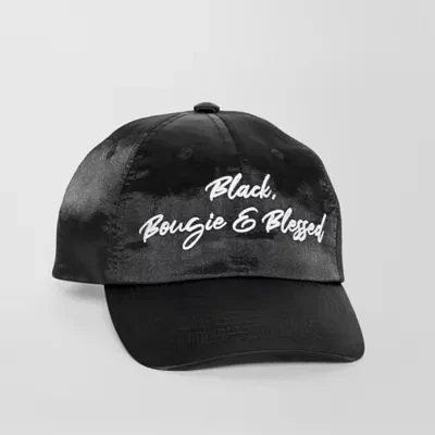 Hope & Wonder Black History Month Adult 'Black, Bougue & Blessed' Baseball Cap