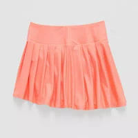 Xersion Pleated Little & Big Girls Mid Rise Skort