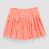 Xersion Pleated Little & Big Girls Mid Rise Skort