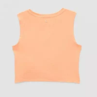 Xersion Little & Big Girls Crew Neck Tank Top