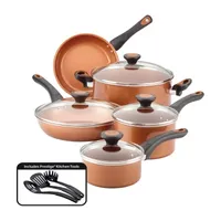 Farberware Glide 12-pc. Ceramic Non-Stick Cookware Set