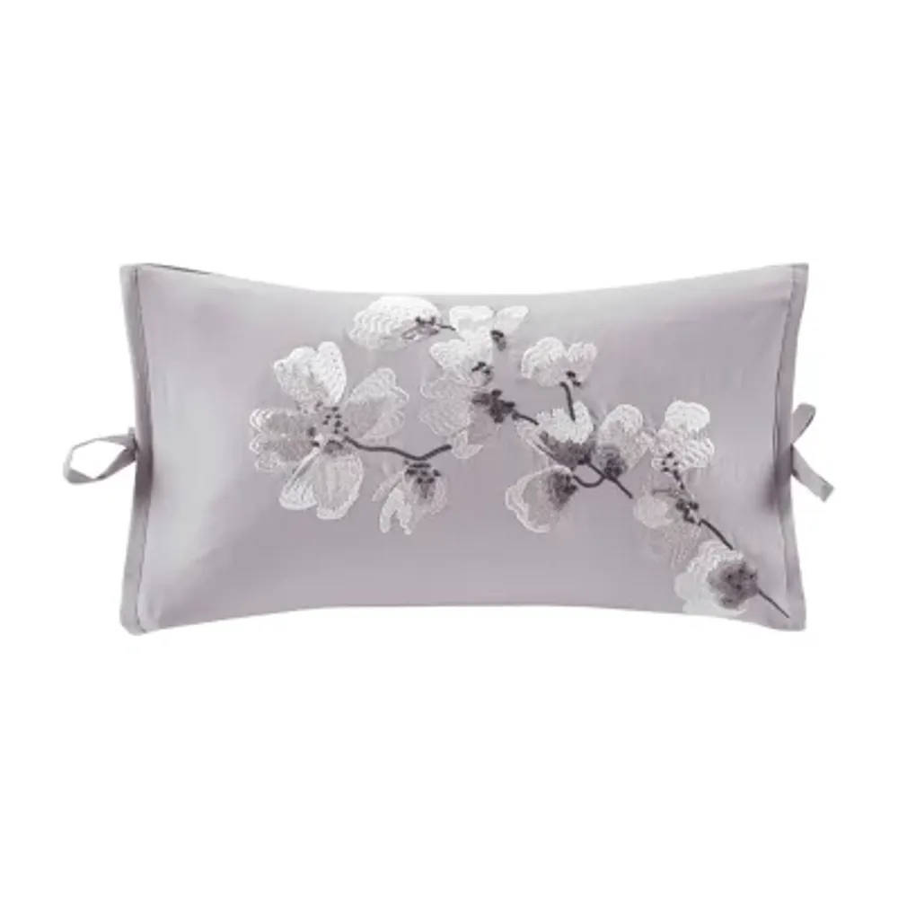 N Natori Sakura Blossom 12X20 Rectangular Throw Pillow