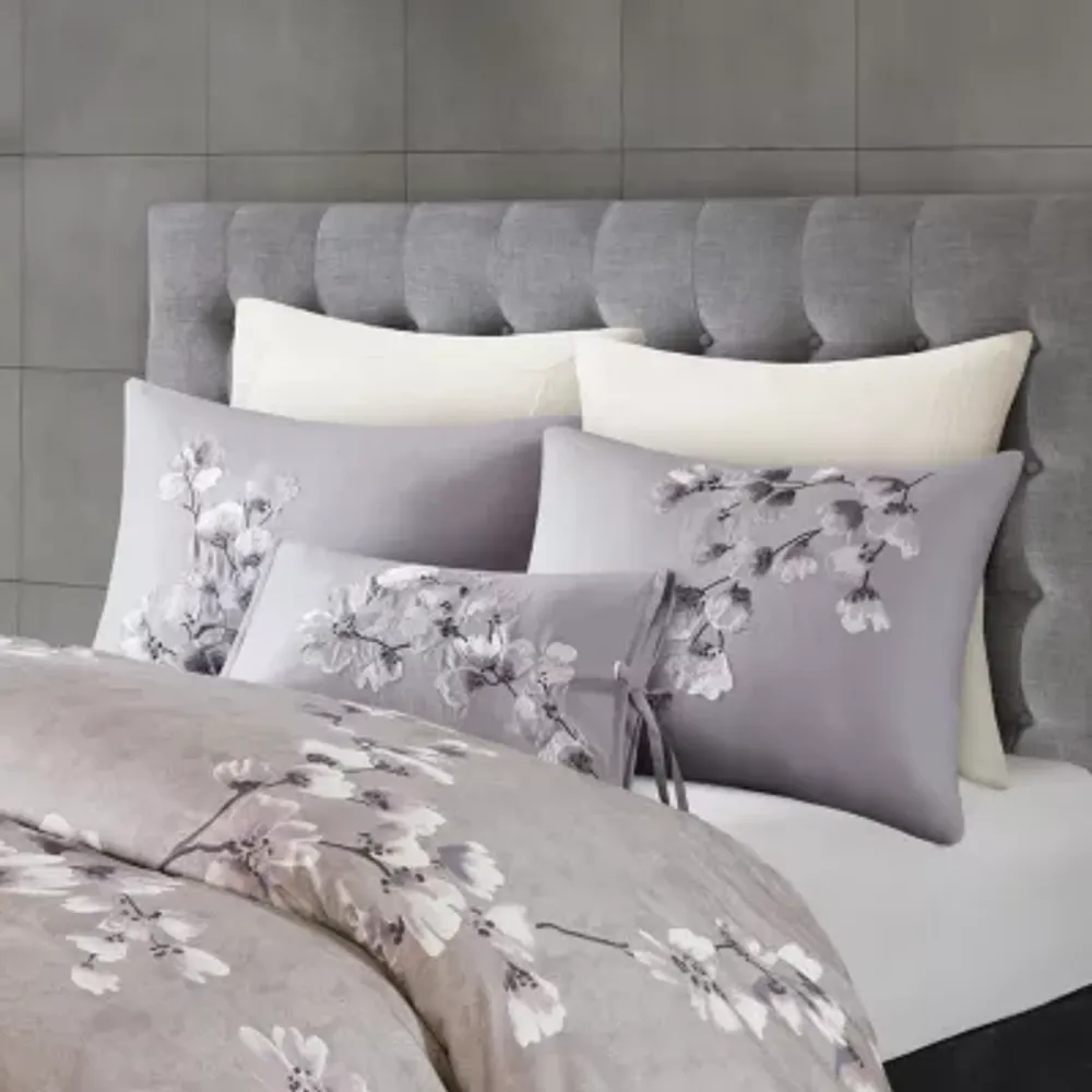 N Natori Sakura Blossom 3-pc. Duvet Cover Set