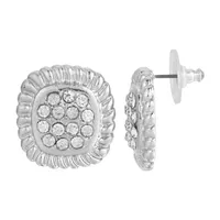 1928 Silver Tone 20mm Stud Earrings