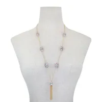 Monet Jewelry 32 Inch Rolo Strand Necklace