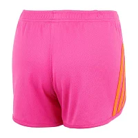 adidas Big Girls Mid Rise Adjustable Waist Running Short