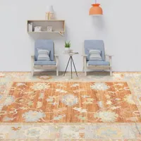 Amer Rugs Bethleham Issa Tropical Bordered Indoor Outdoor Rectangular Accent Rug