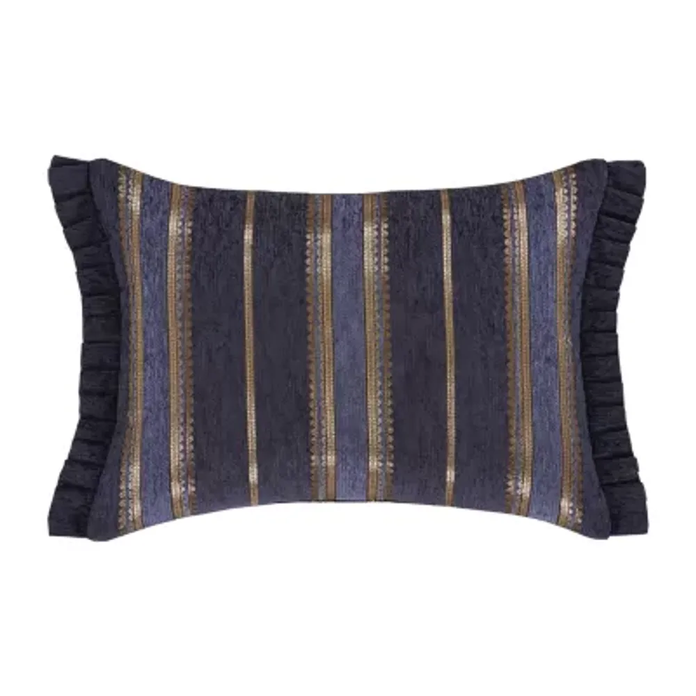 Five Queens Court Woodstock Rectangular Throw Pillow