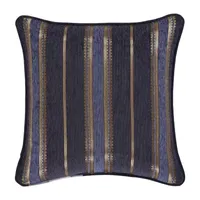 Five Queens Court Woodstock Square Throw Pillow