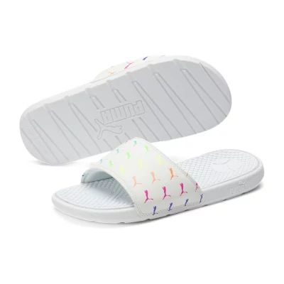 PUMA Big Girls Cool Cat Slide Sandals