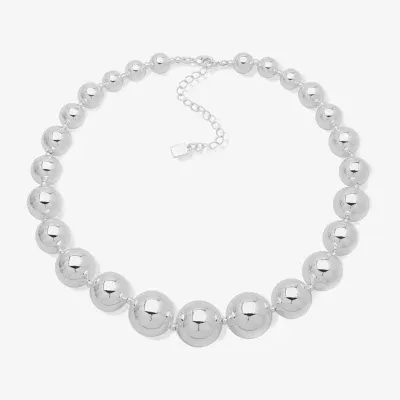 Worthington 17 Inch Bead Collar Necklace
