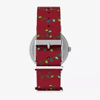 Timex Peanuts Peanuts Womens Red Strap Watch Tw2w80800jt