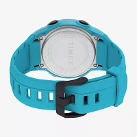 Timex Sport Mens Chronograph Blue Strap Watch Tw5m629009j