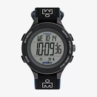 Timex Ironman Training Mens Multi-Function Black Strap Watch Tw5m64100jt