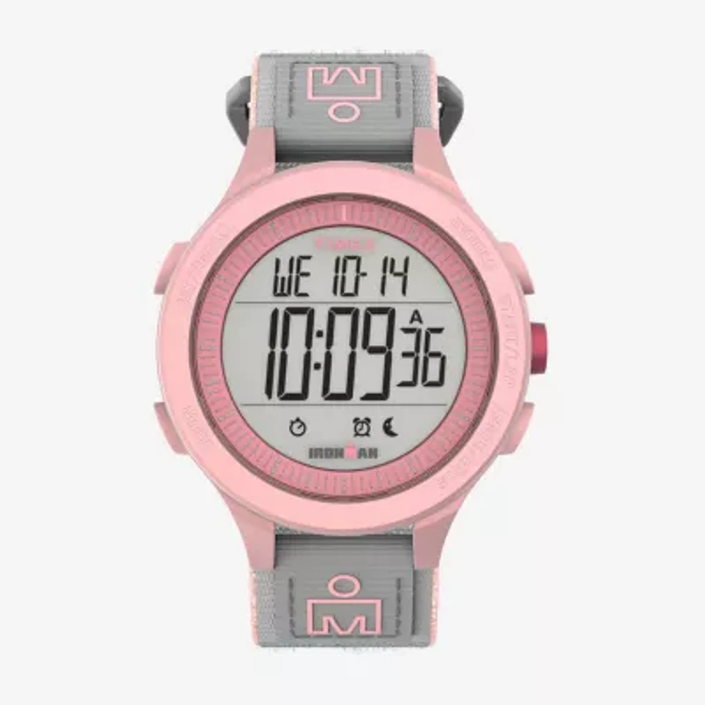 Timex Ironman Training Womens Multi-Function Gray Strap Watch Tw5m64200jt