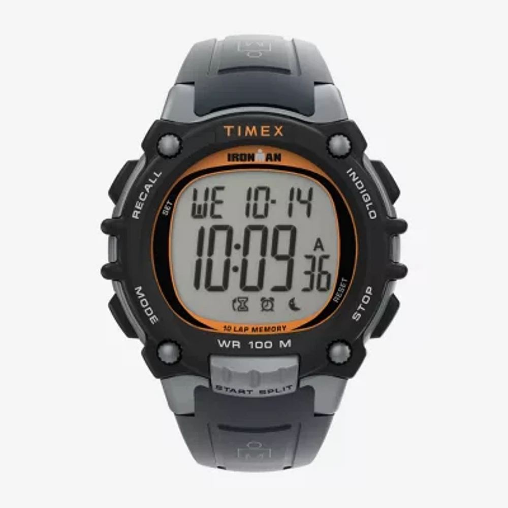 Timex Ironman Essential Mens Multi-Function Gray Strap Watch Tw5m64500jt